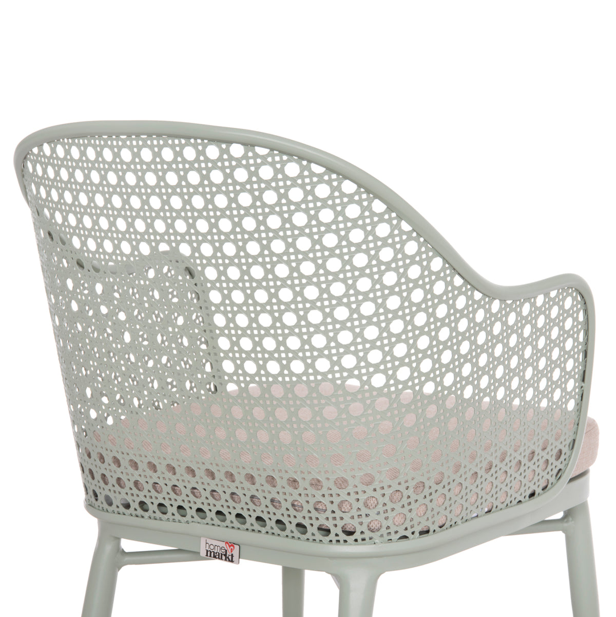 Outdoor Lounge Set 3pcs Orego Hm21106.06 Aluminum In Pistachio Green Color
