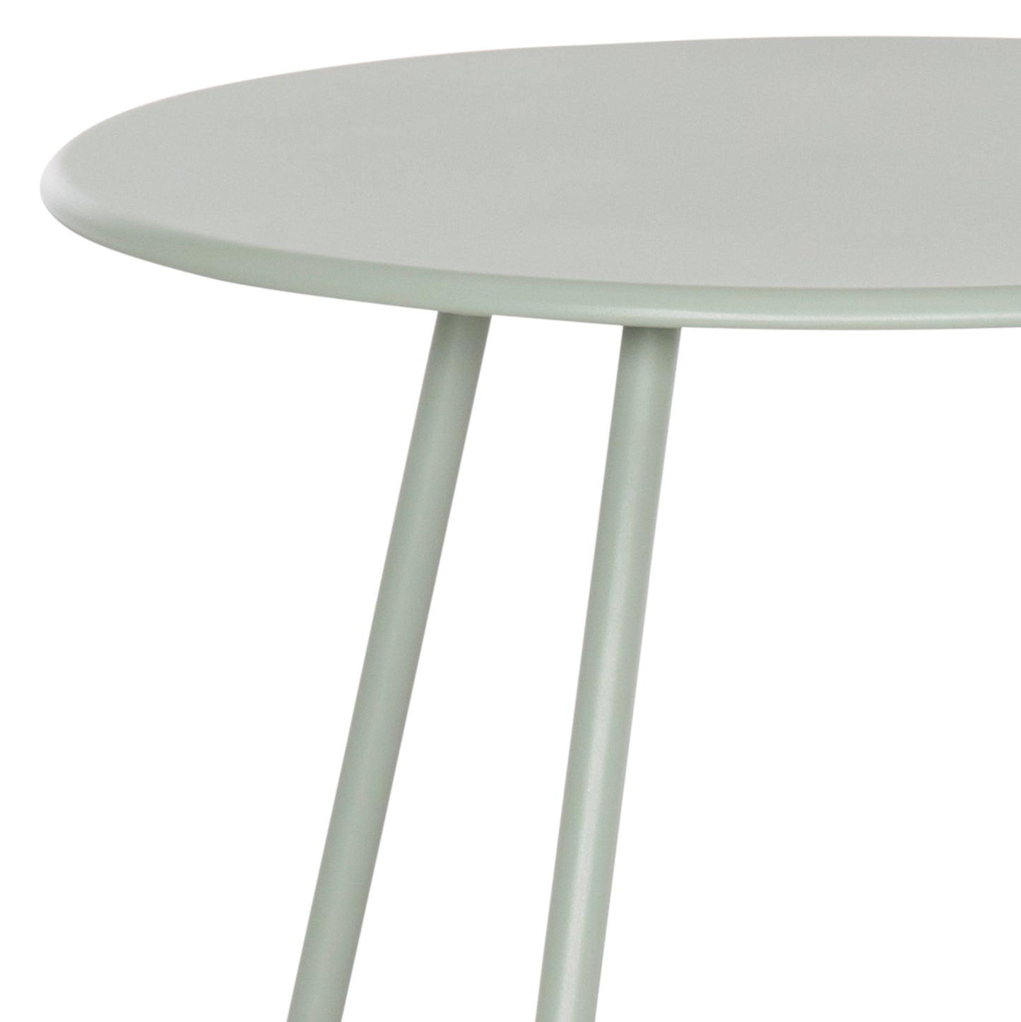 Outdoor Lounge Set 3pcs Orego Hm21107.06 Aluminum & Metal In Pistachio Green Color