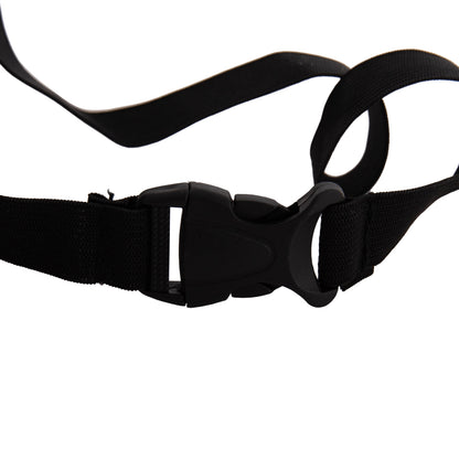 Set Of Head And Lumbar Support Cushions In Black Color
