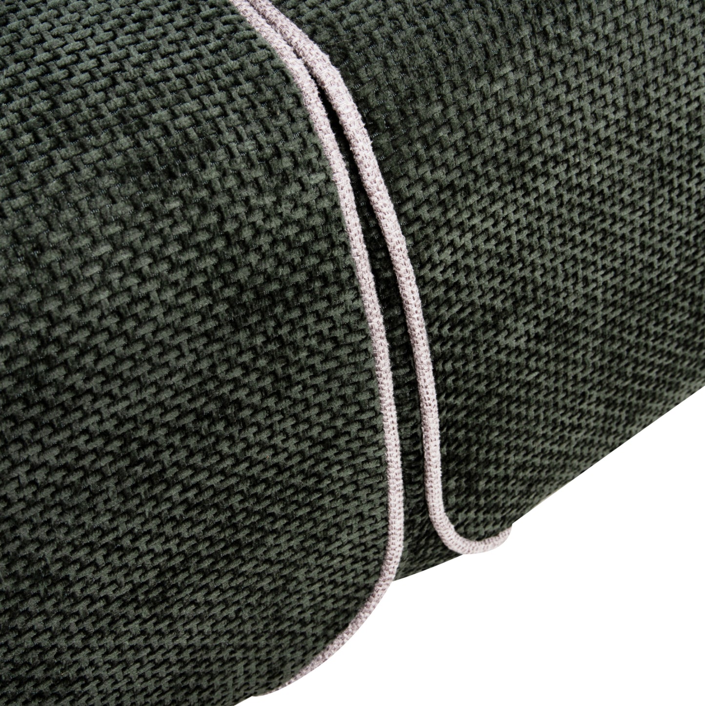 Sofa Set 2pcs Ferin Hm6070.03 Green Fabric With Metal Legs