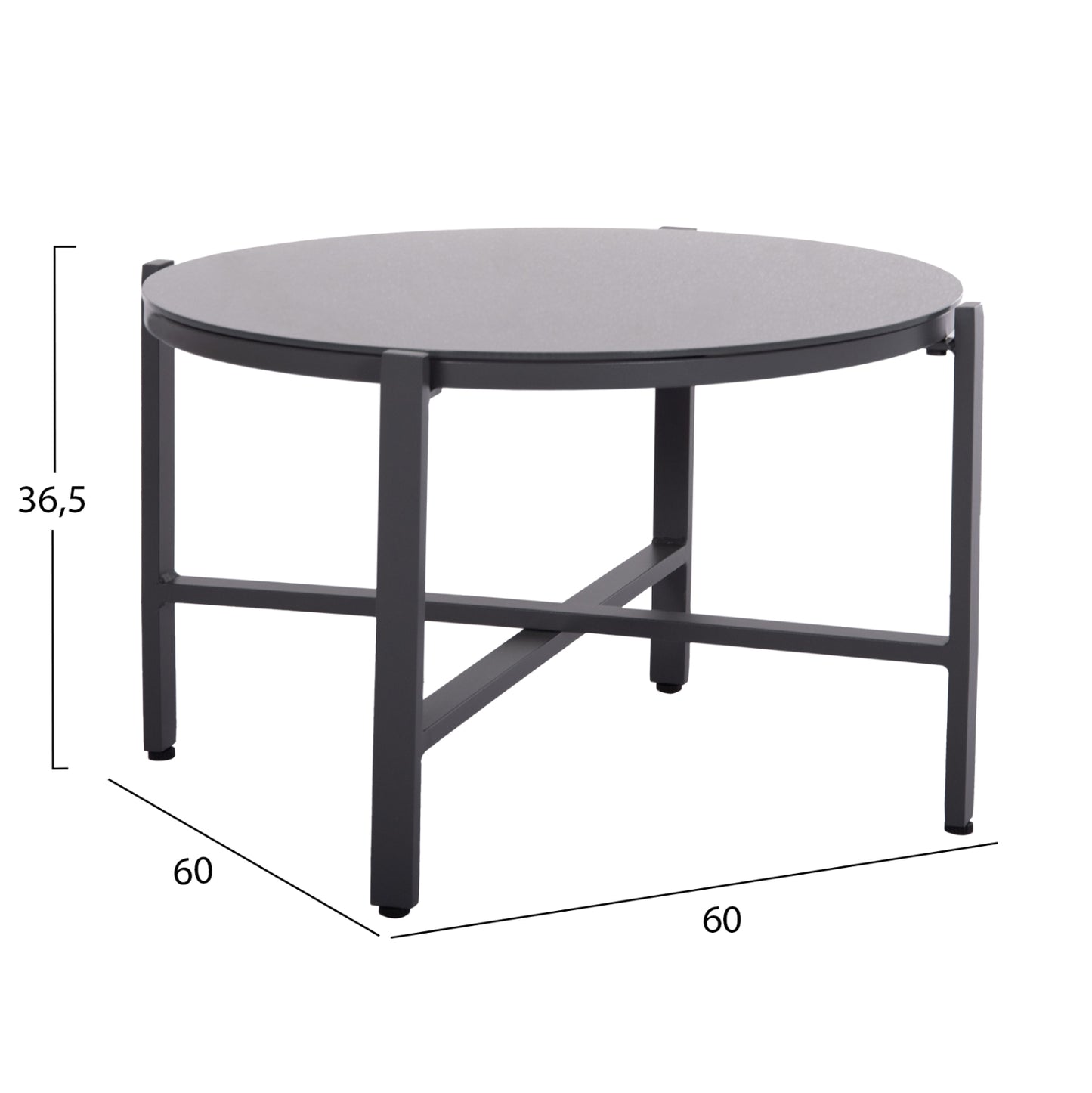 Nesa Outdoor Lounge set 4pcs - Aluminium