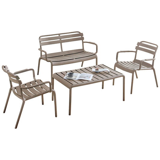 Lavin Outdoor Lounge Set 4Pcs.
