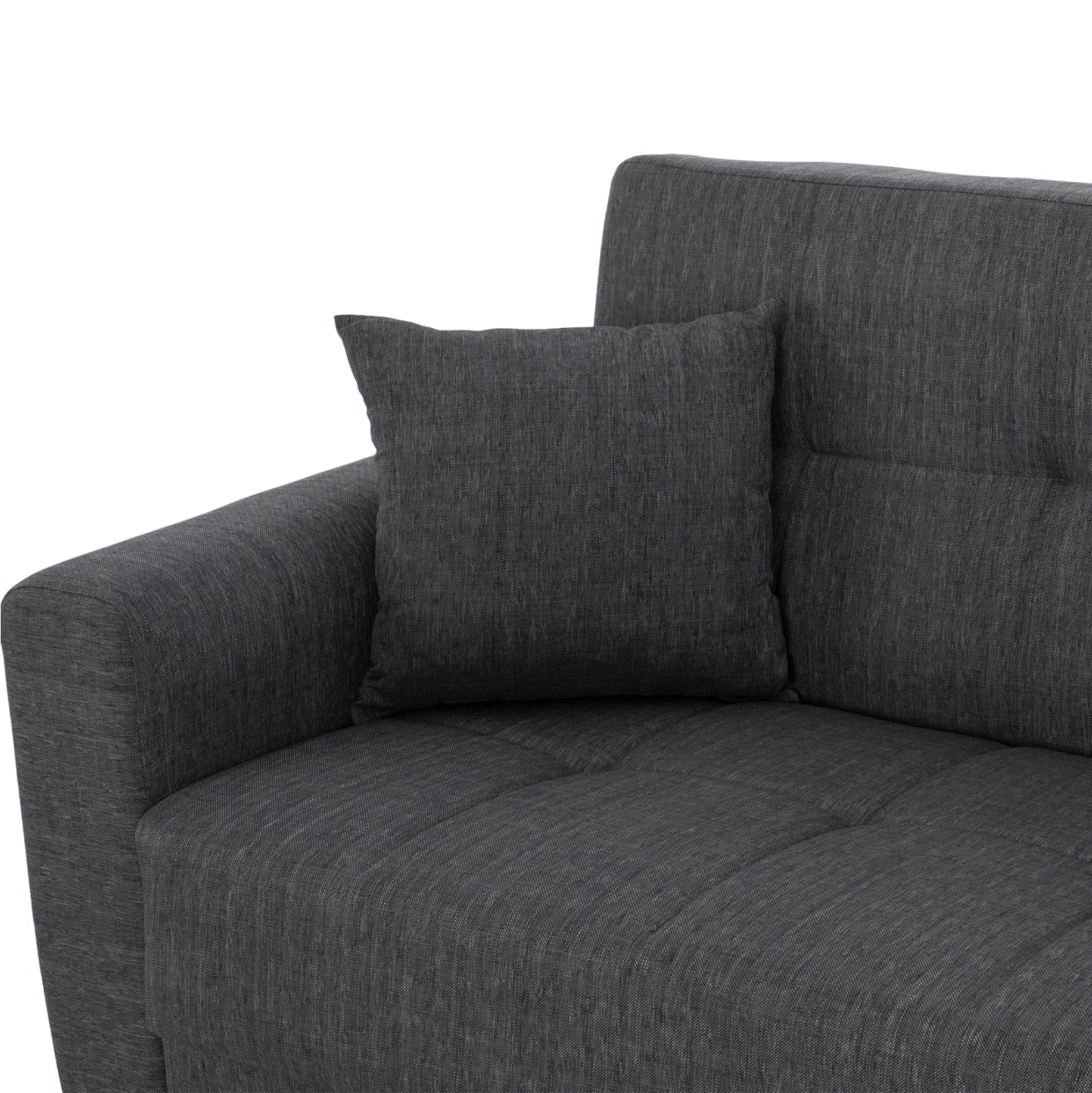 Hm11748.03 Sofa-bed Set Of 3-seater And 2-seater, Grey