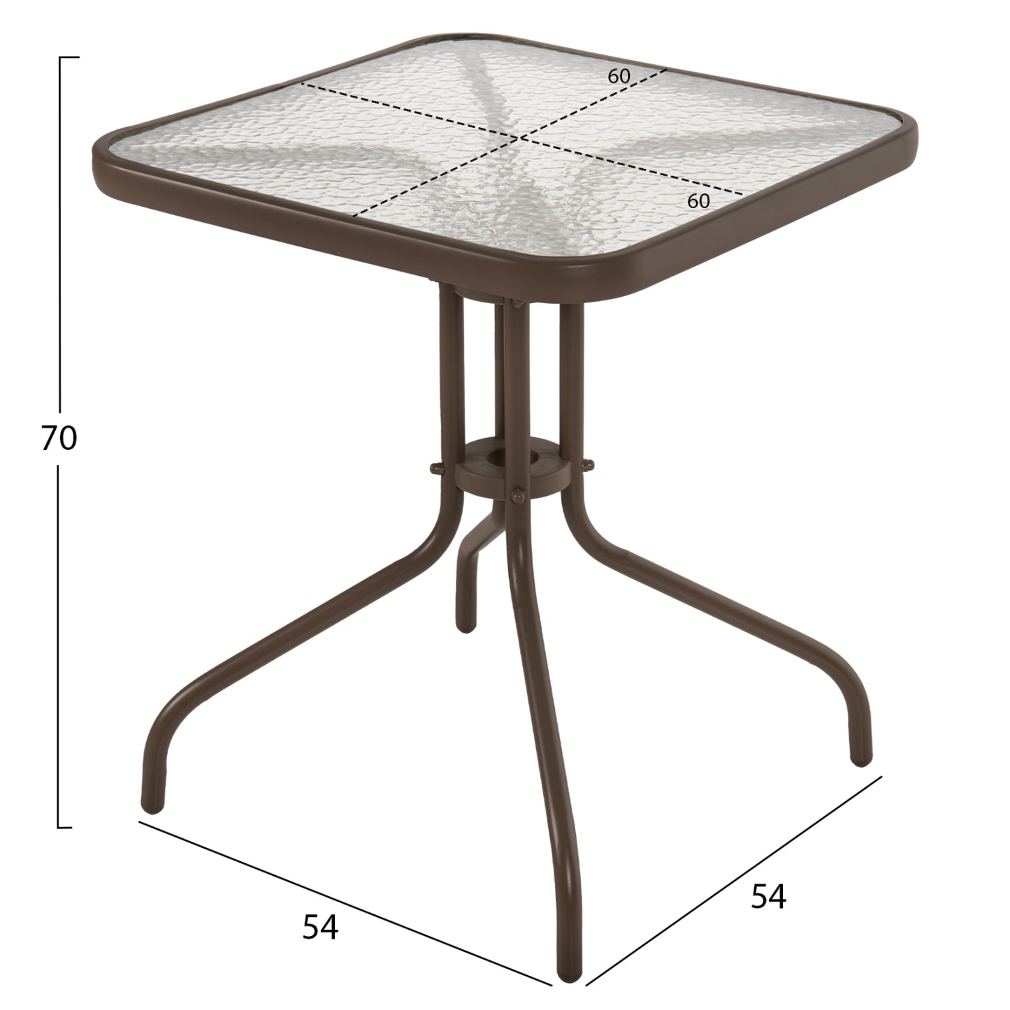 Set Dining Table 3 Pieces Chairs & Table Hm5183.02