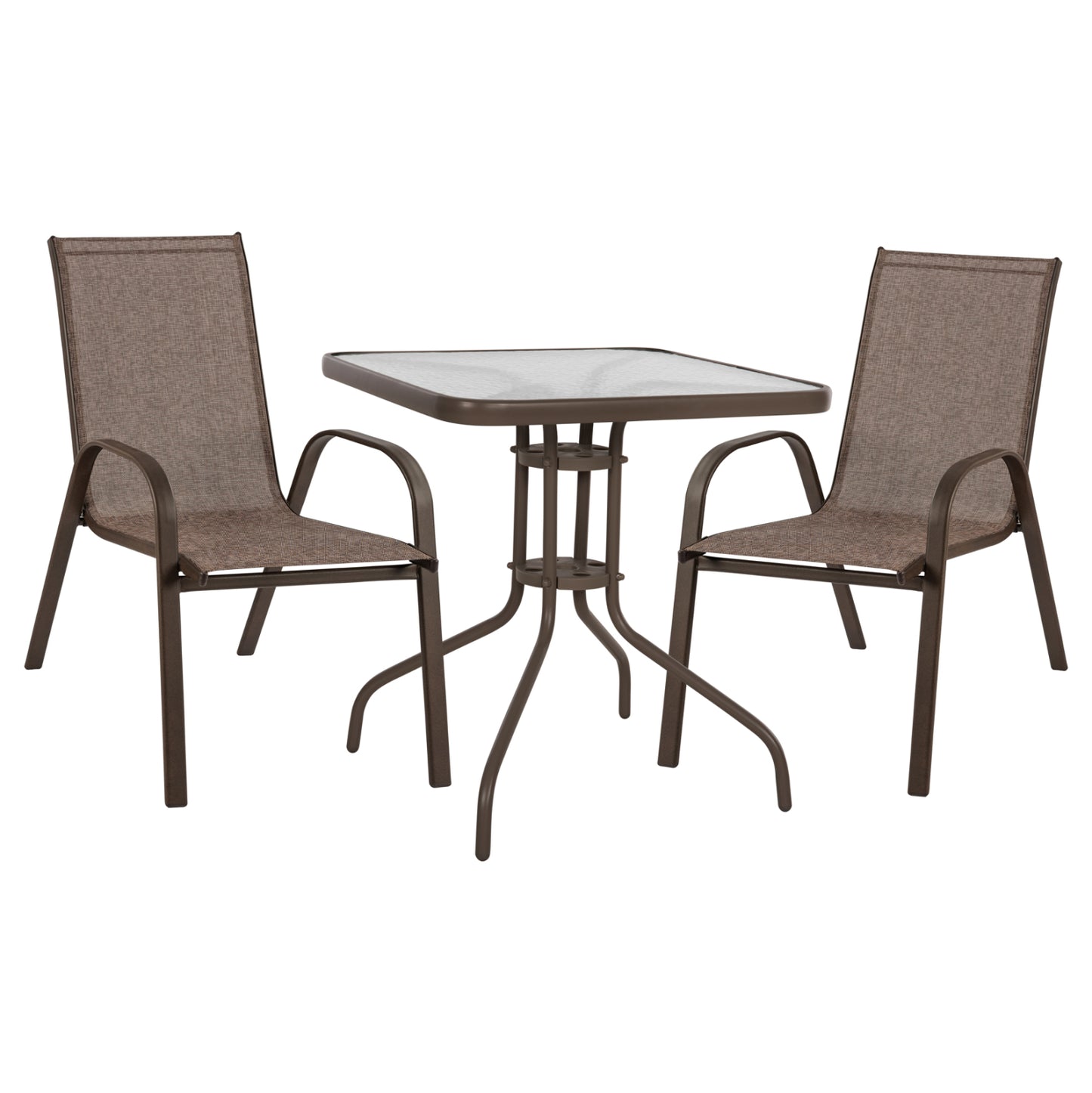 Set Dining Room 3 Pieces Chair And Table Mh5185.02