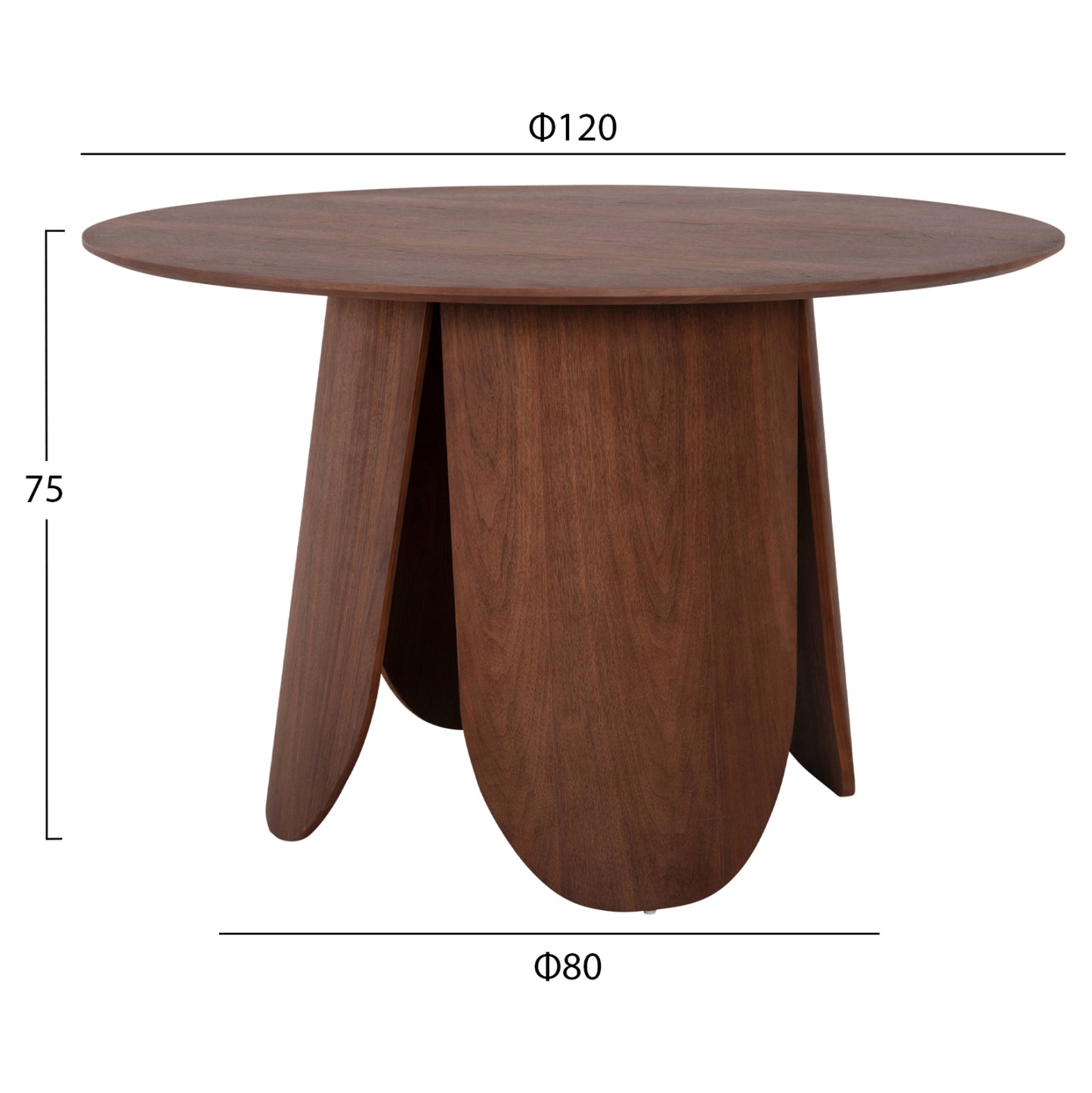 Dining Set 5pcs Hm11962 Table Denty & 4 Chairs Velp