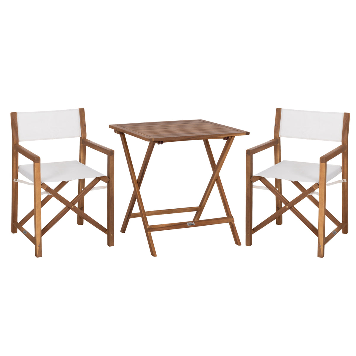 Outdoor Dining Set 3pcs Soul Hm10984.02 Acacia Wood--ecru Textilene