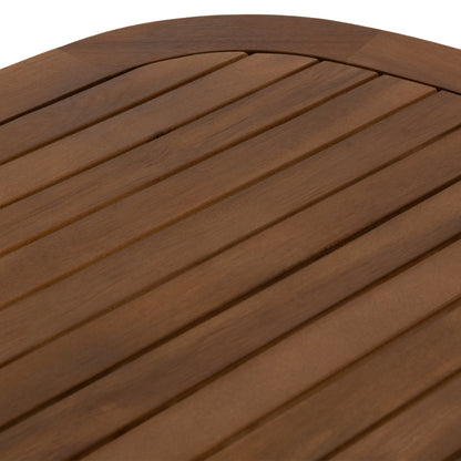Outdoor Dining Set 5pcs Soul Hm10987.04 Acacia Wood--beige Textilene