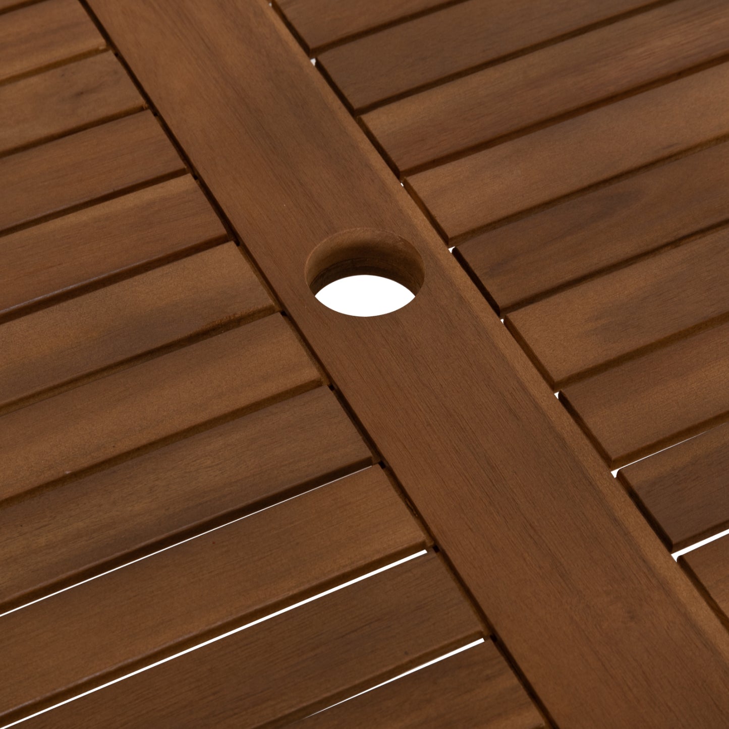 Outdoor Dining Set 5pcs Soul Hm10987.04 Acacia Wood--beige Textilene