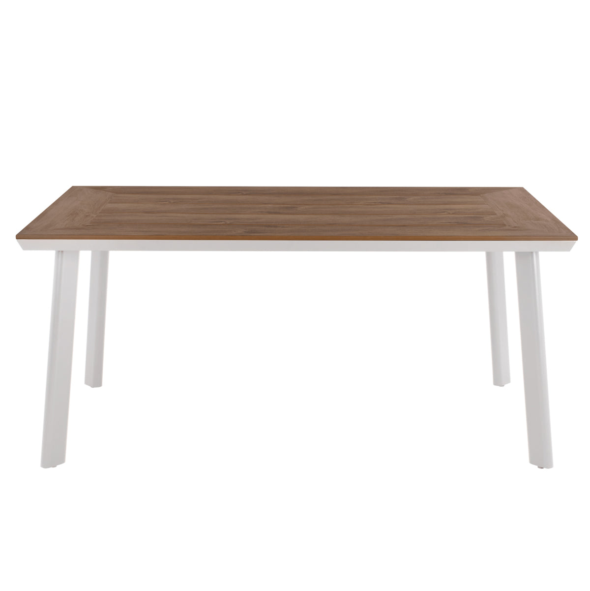 Outdoor Dining Set 5pcs Berg Hm10823.01 Aluminum-polywood-textilene---white