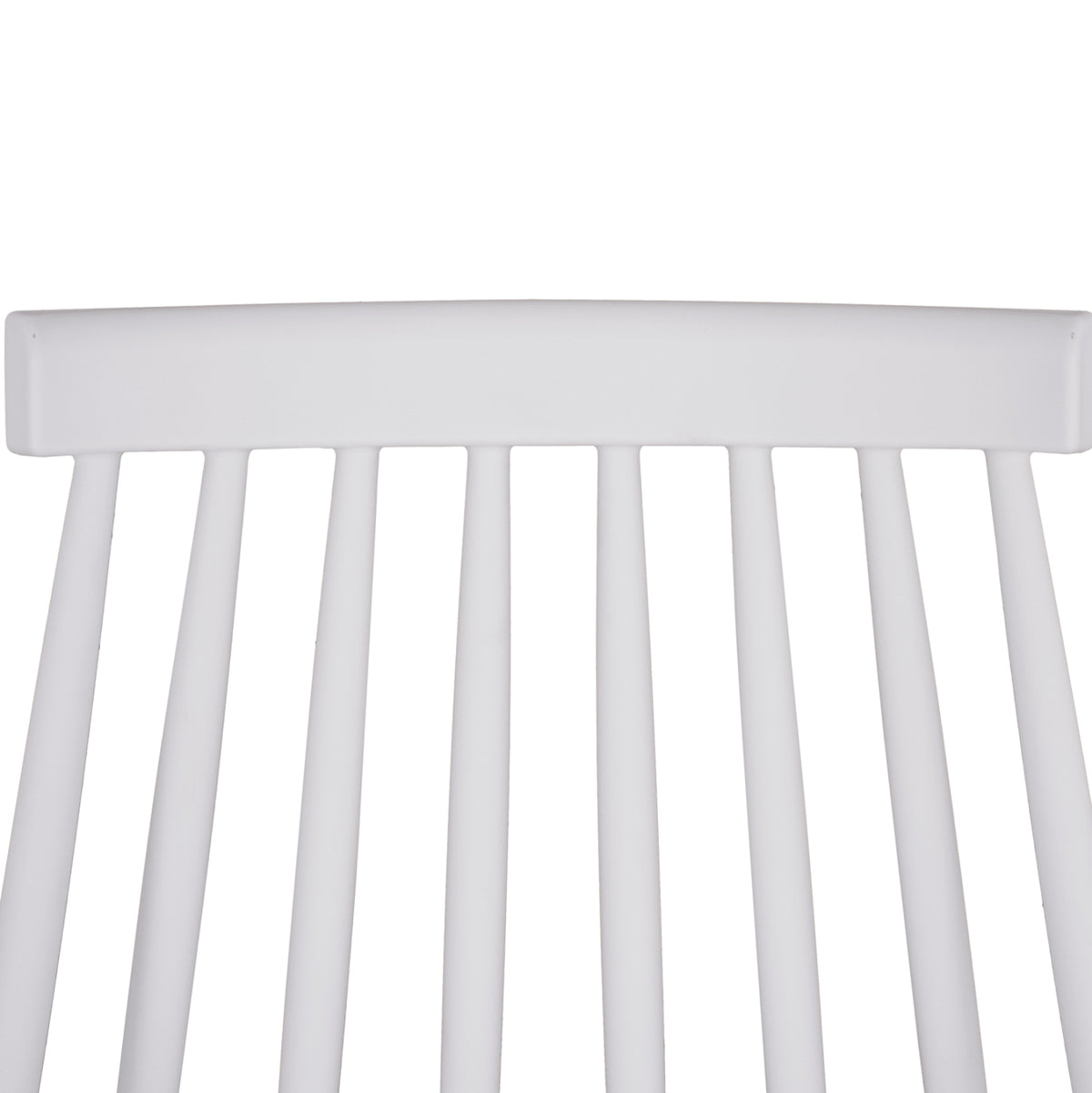 Dining Set 5pcs Minimal Hm21172 Mdf Top In White-frames In Natural Wood Color