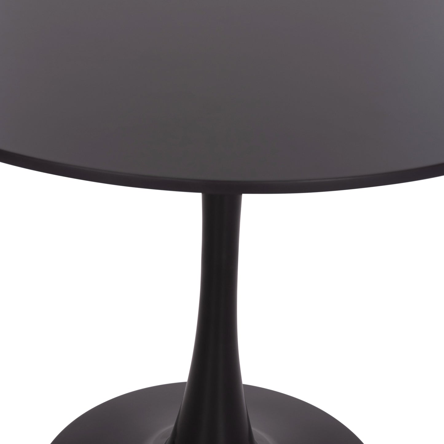 Dining Set 5pcs Brolin Hm21191 Mdf Top-metal Legs-velvet--black