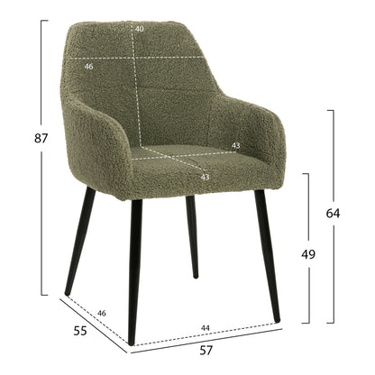 Dining Set 7pcs Fb911912 With Table-4 Chairs-2 Armchairs