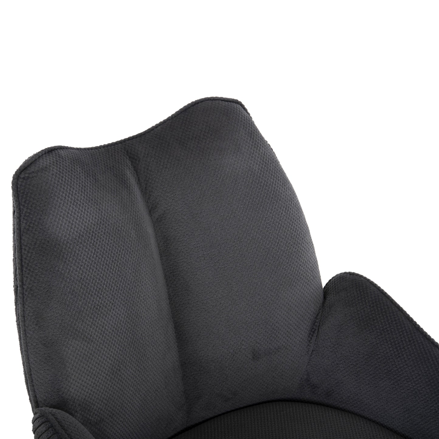 Indoor Sining Set 7pcs Tegatt ΗΜ21043 Expandable Table With 6 Armchairs In Grey Color