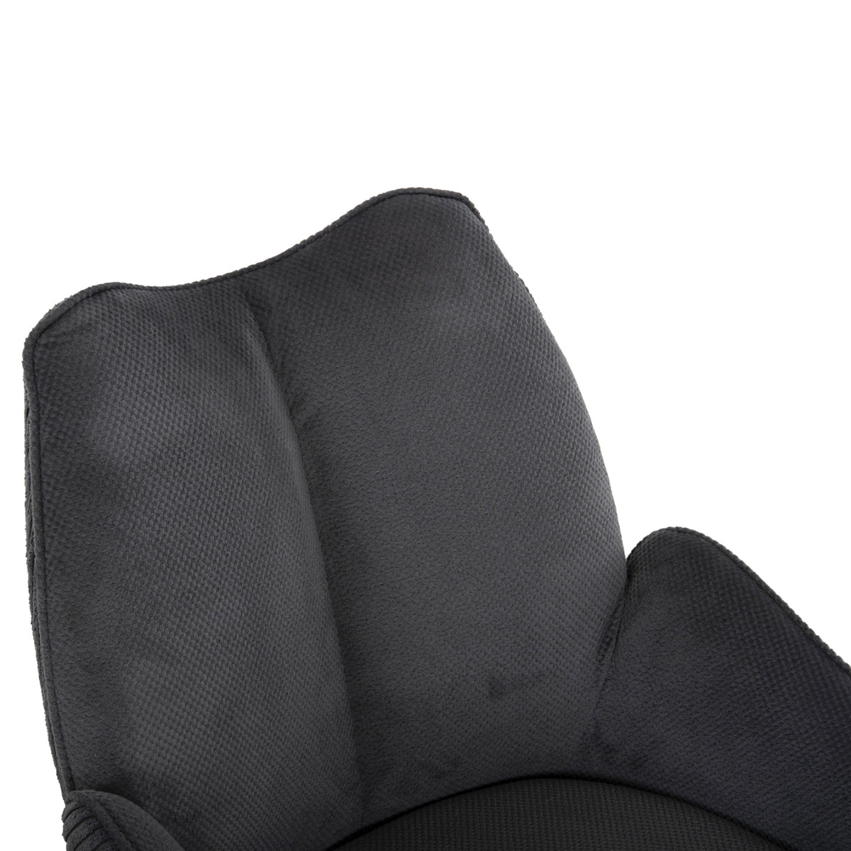 Indoor Sining Set 7pcs Tegatt ΗΜ21043 Expandable Table With 6 Armchairs In Grey Color