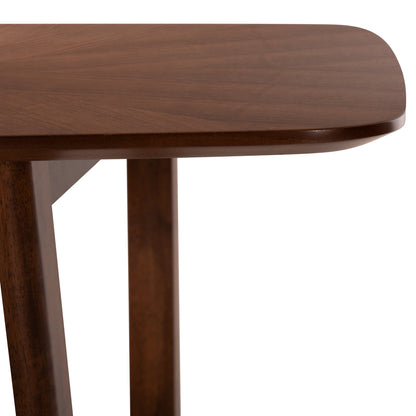 Dining Set 7pcs Abai Hm21338.02 Table Made Of Mdf--chairs With Boucle Fabric