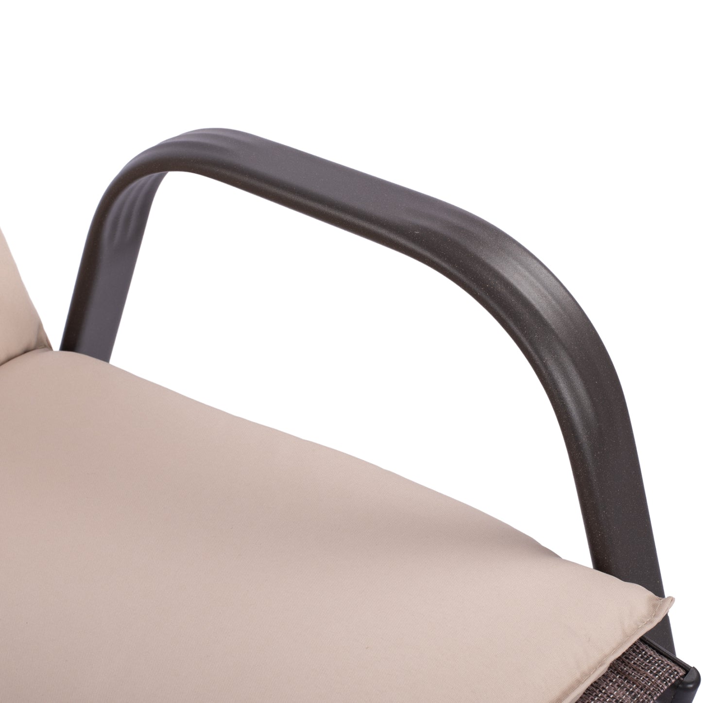 Set Dining Table 7 Pieces Chairs  With Pillow & Table 160x90 Hm10571.02 Brown