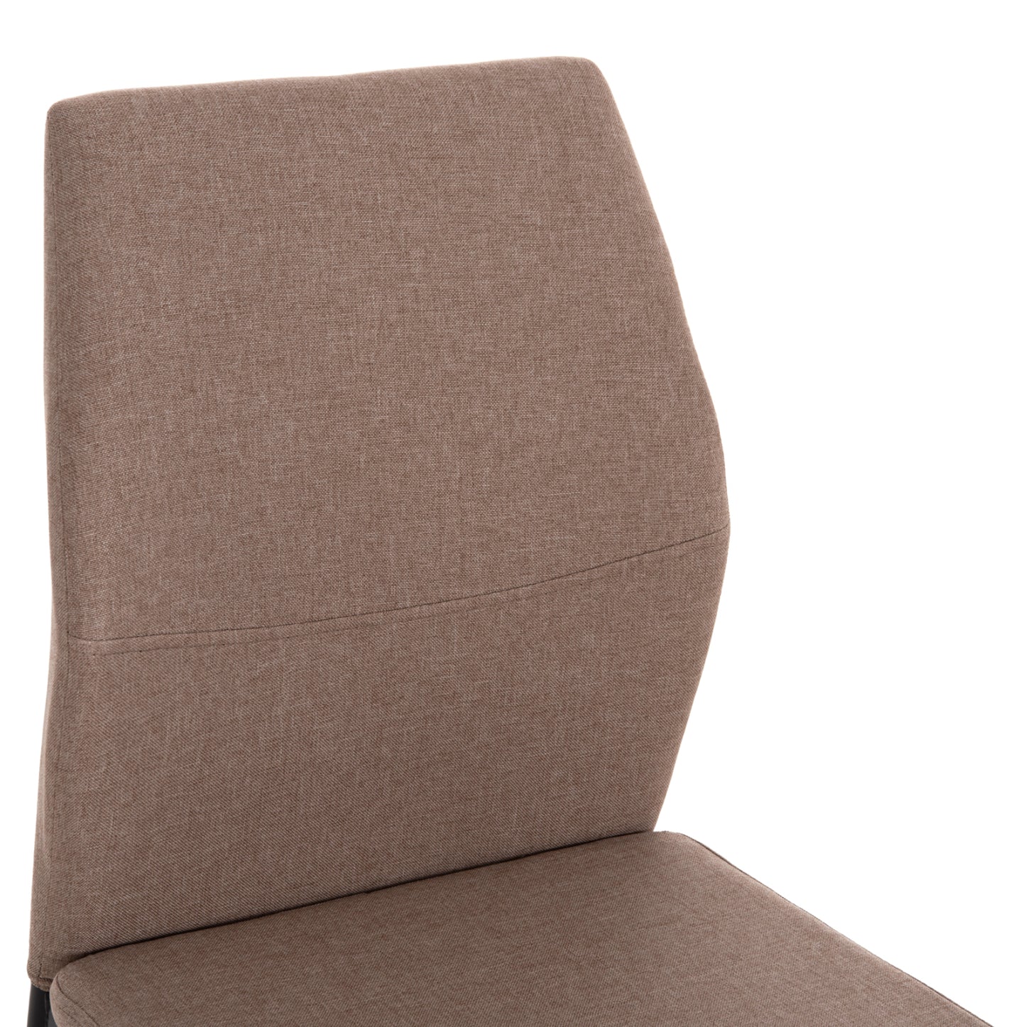 Dining Set 5pcs Diaz Hm10867.04 Table & Dining Chairs With Beige Fabric