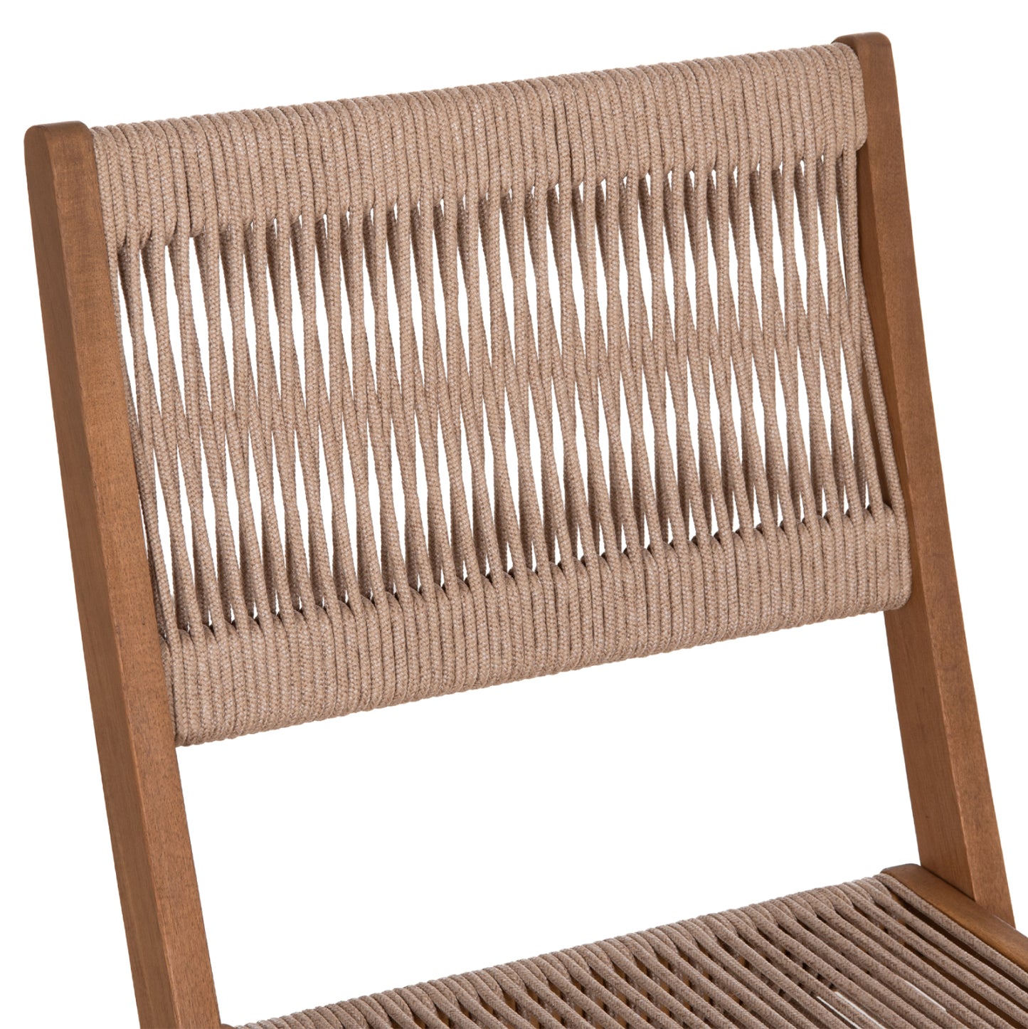 Outdoor Dining Set 3pcs Foldable Sigge Hm10979 Acacia Wood In Natural