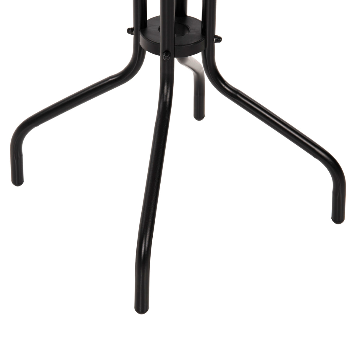 Outdoor 3pcs Dining Set Lima Hm10881.03 Metal & Textilene In Black (round)