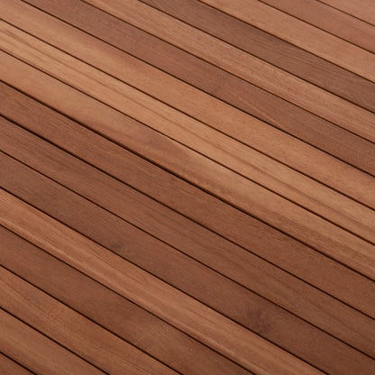 Outdoor Dining Set 5pcs Ermioni Hm10927 Teak Wood In Natural Color