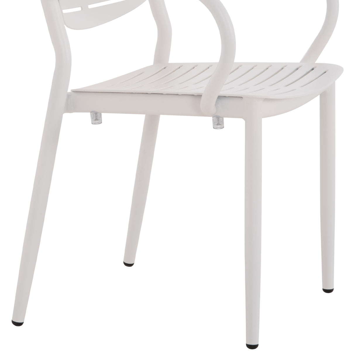 Outdoor Dining Set 5pcs Hilliard Hm10998.01 White Aluminum-polywood