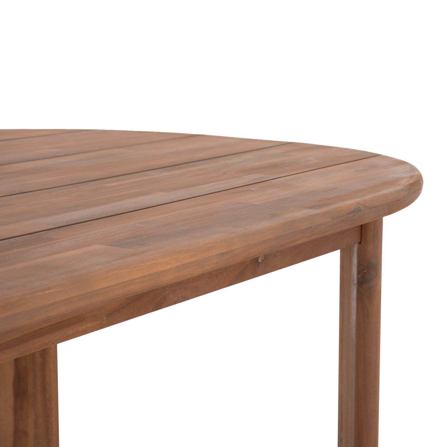 Outdoor Dining Set 7pcs Raikko Hm11030 Acacia Wood & Rope In Natural Colors