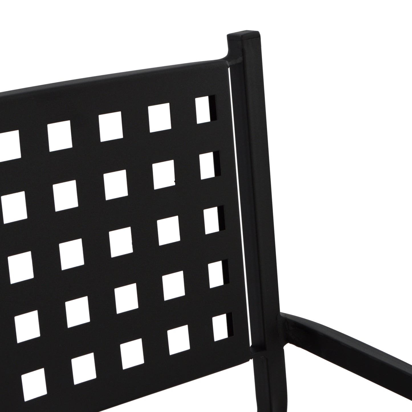 Outdoor Dining Set 5pcs Zeta Hm10872.01 Metal-marble-cast Iron