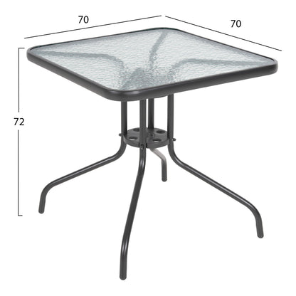 Set Dining Table 3 Pieces With 2 Chairs & 1 Table Hm5185.01