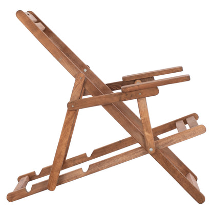 Lounge Chair Limnos With Arm In Walnut Hm5799.01 62.5x97x105 Cm.