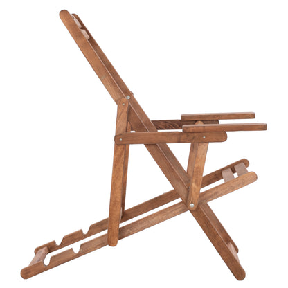 Lounge Chair Limnos With Arm In Walnut Hm5799.01 62.5x97x105 Cm.
