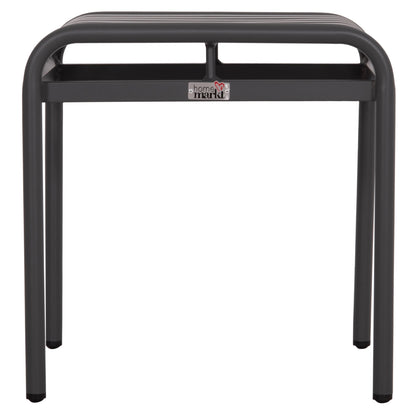 Aluminum Stool Rachel Hm6340.01 Grey Color 45x45x46hcm.