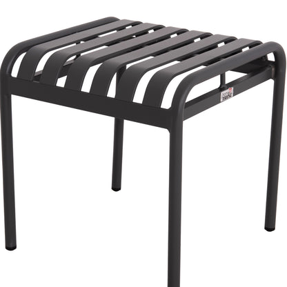 Aluminum Stool Rachel Hm6340.01 Grey Color 45x45x46hcm.