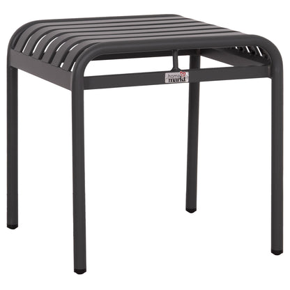Aluminum Stool Rachel Hm6340.01 Grey Color 45x45x46hcm.