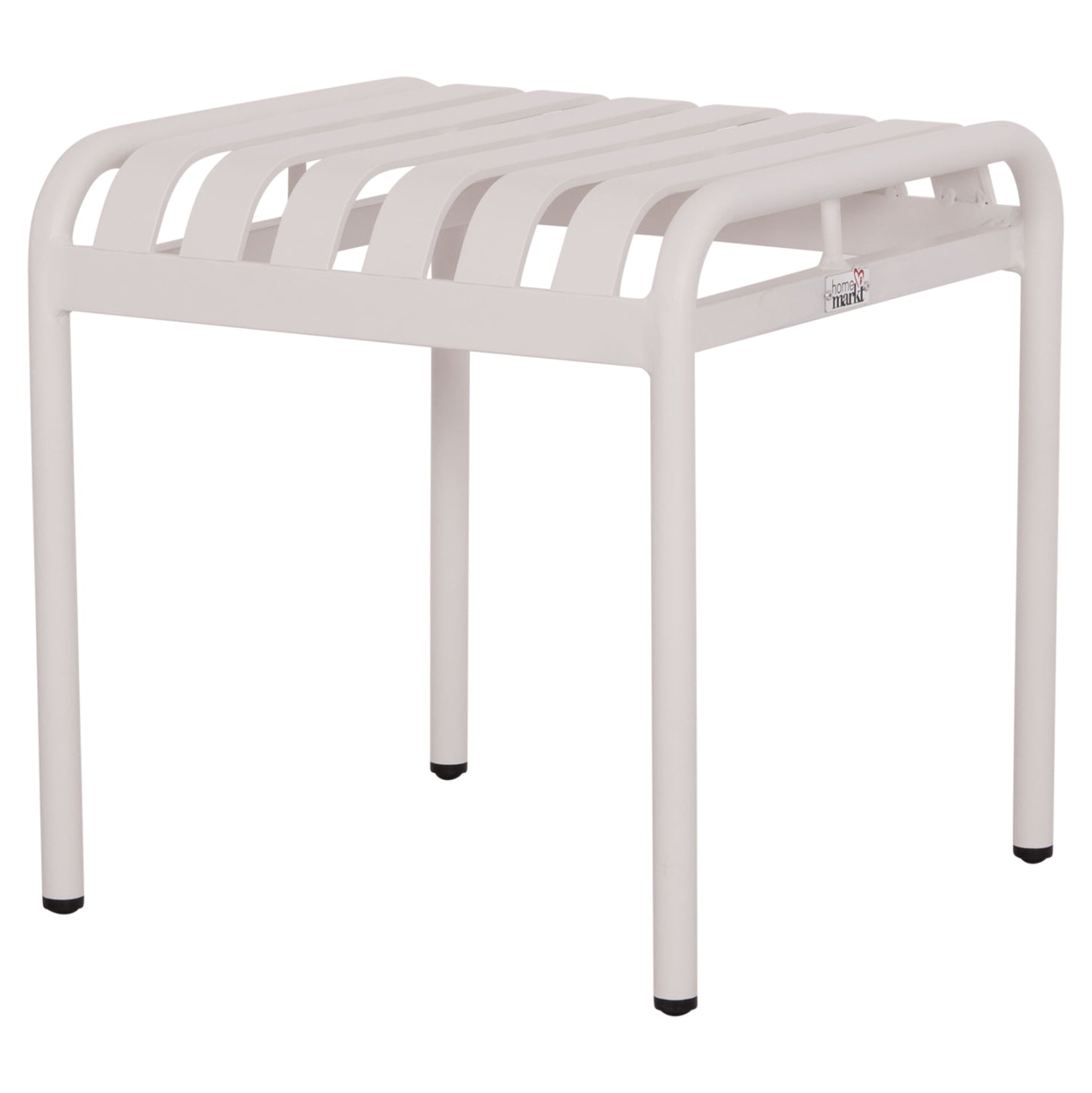 Aluminum Stool Rachel Hm6340.02 White Color 45x45x46hcm.