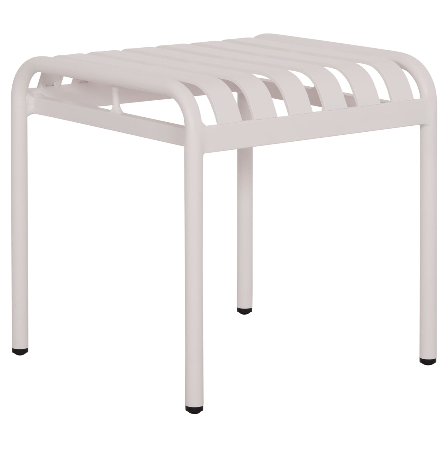 Aluminum Stool Rachel Hm6340.02 White Color 45x45x46hcm.