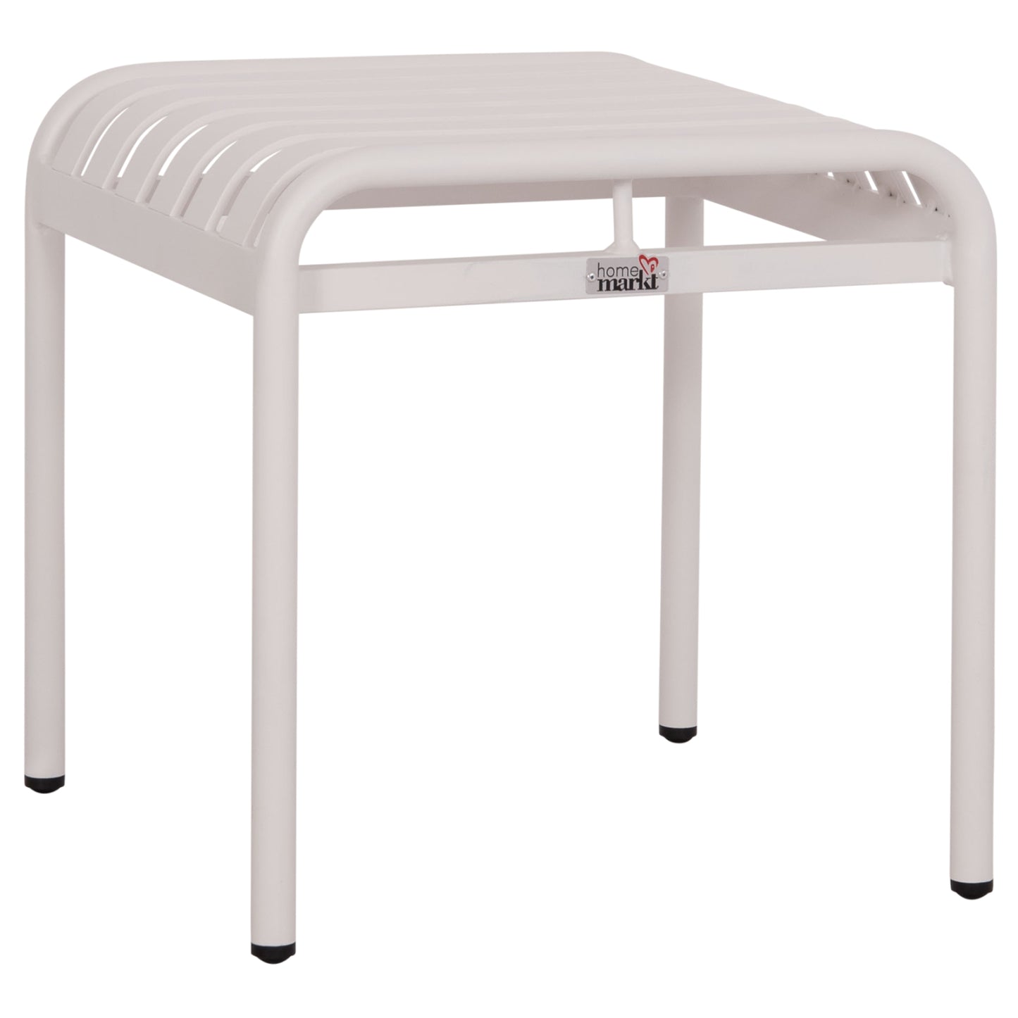 Aluminum Stool Rachel Hm6340.02 White Color 45x45x46hcm.