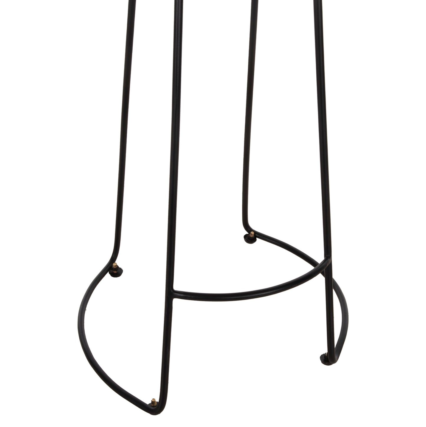 Bar Stool Eleanor Hm8363.11 Solid Acacia Wood Seat-metal 50x43x78hcm.