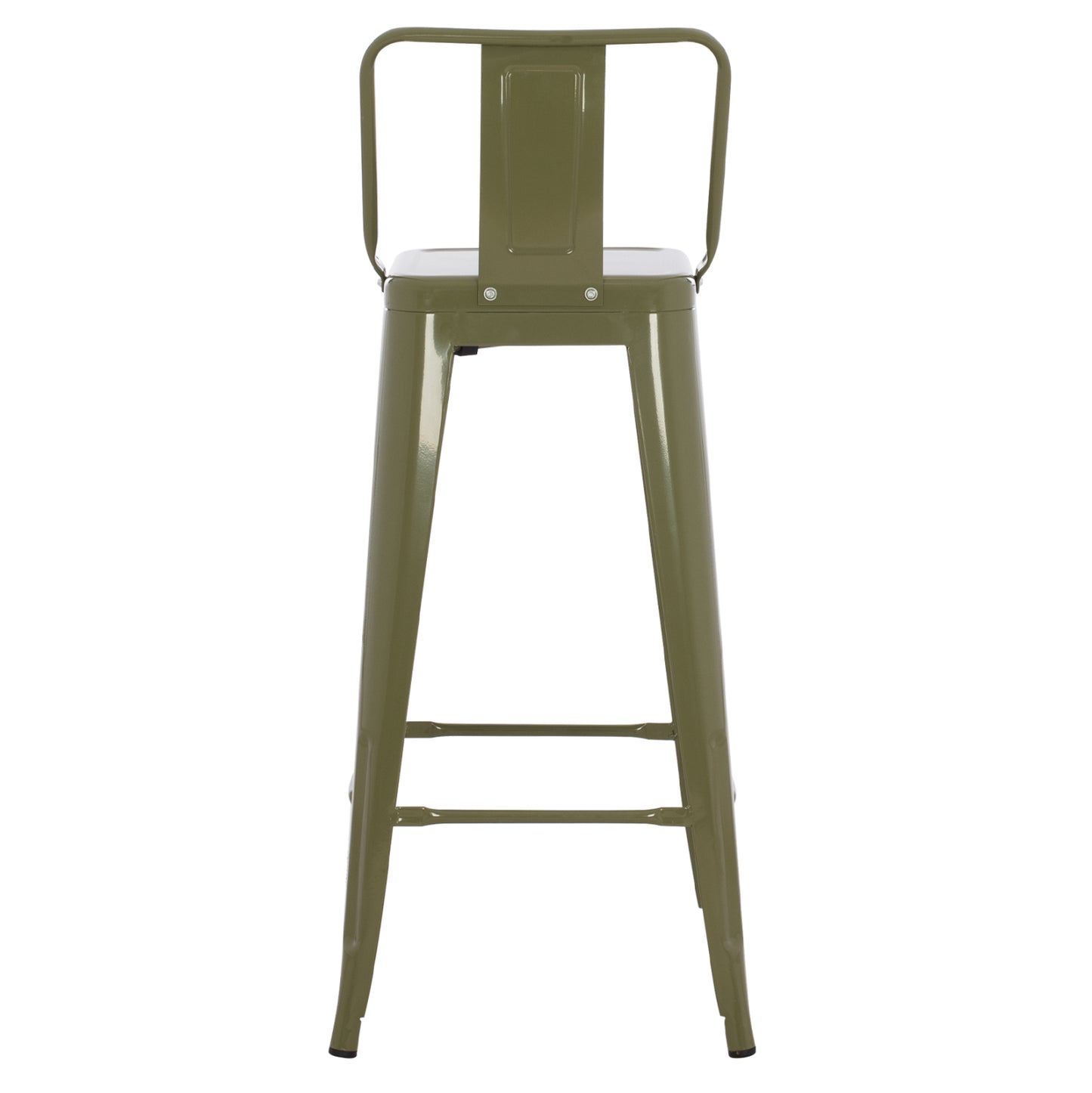 ΣΚΑΜΠΟ Bar ΜΕΤΑΛΛΙΚΟ Melita Me ΠΛΑΤΗ ΣΕ Dark Olive Green Hm8643.03 43Χ43Χ100εκ.