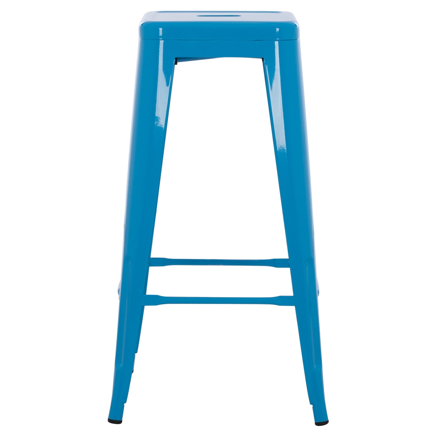 ΣΚΑΜΠΟ Bar ΜΕΤΑΛΛΙΚΟ Melita ΣΕ ΜΠΛΕ Hm8642.08 43x43x78 εκ.