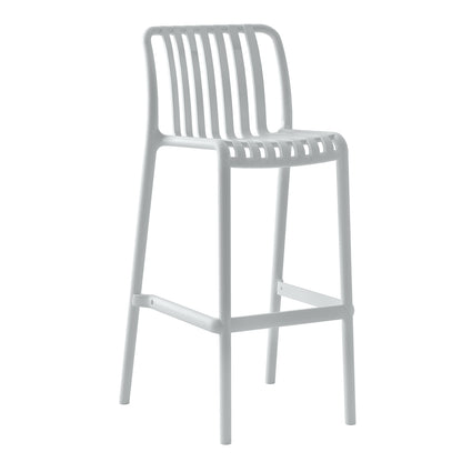 Bar Stool Polypropylene Convee Hm6098.01 White 38,5x49,5x102hcm.