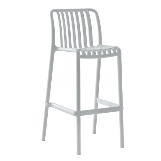 Bar Stool Polypropylene Convee Hm6098.01 White 38,5x49,5x102hcm.