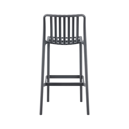 Bar Stool Polypropylene Convee Hm6098.03 Grey 38,5x49,5x102hcm.