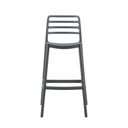 Bar Stool Polypropylene Grey Hm6099.03 Grey 37,2x50x101,5hcm.