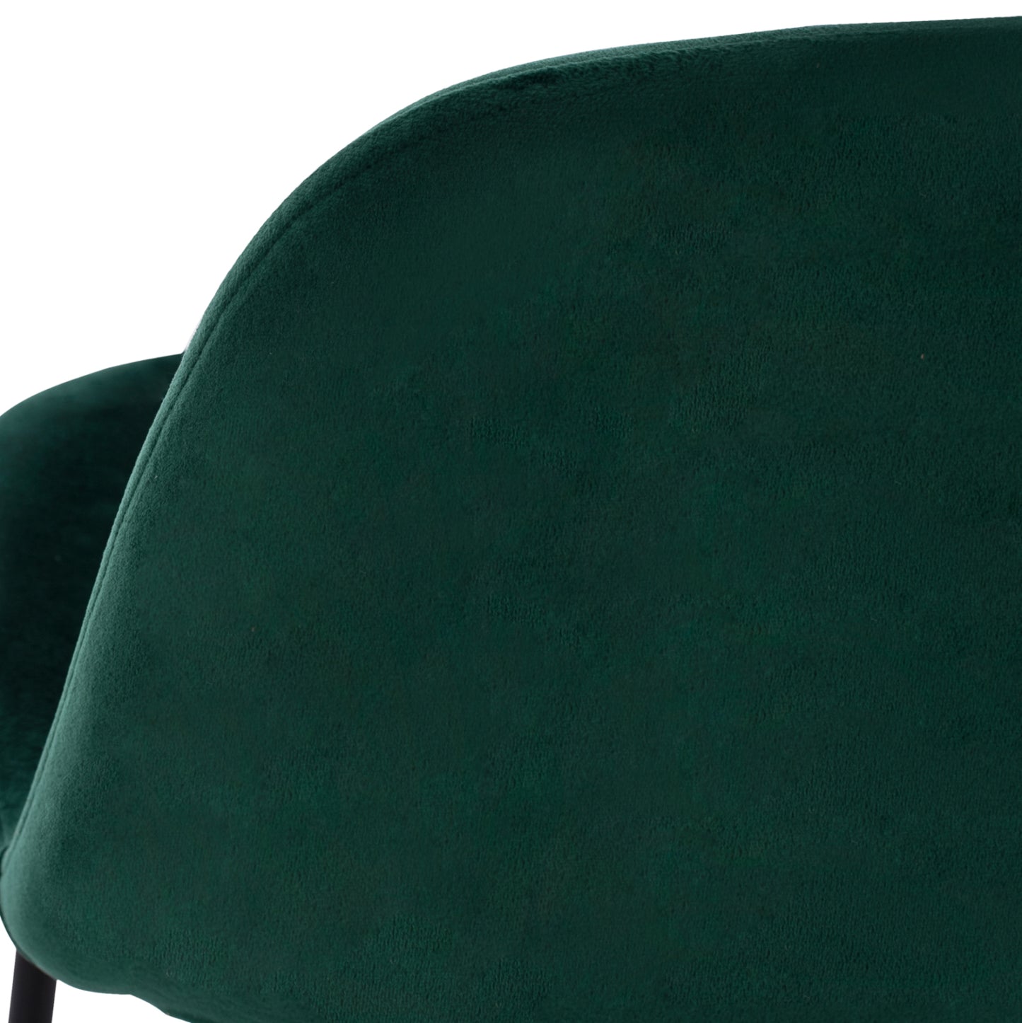 Stool Vincent Hm8579.13 Velvet Green And Metal Frame 56,5x47x106 Cm.