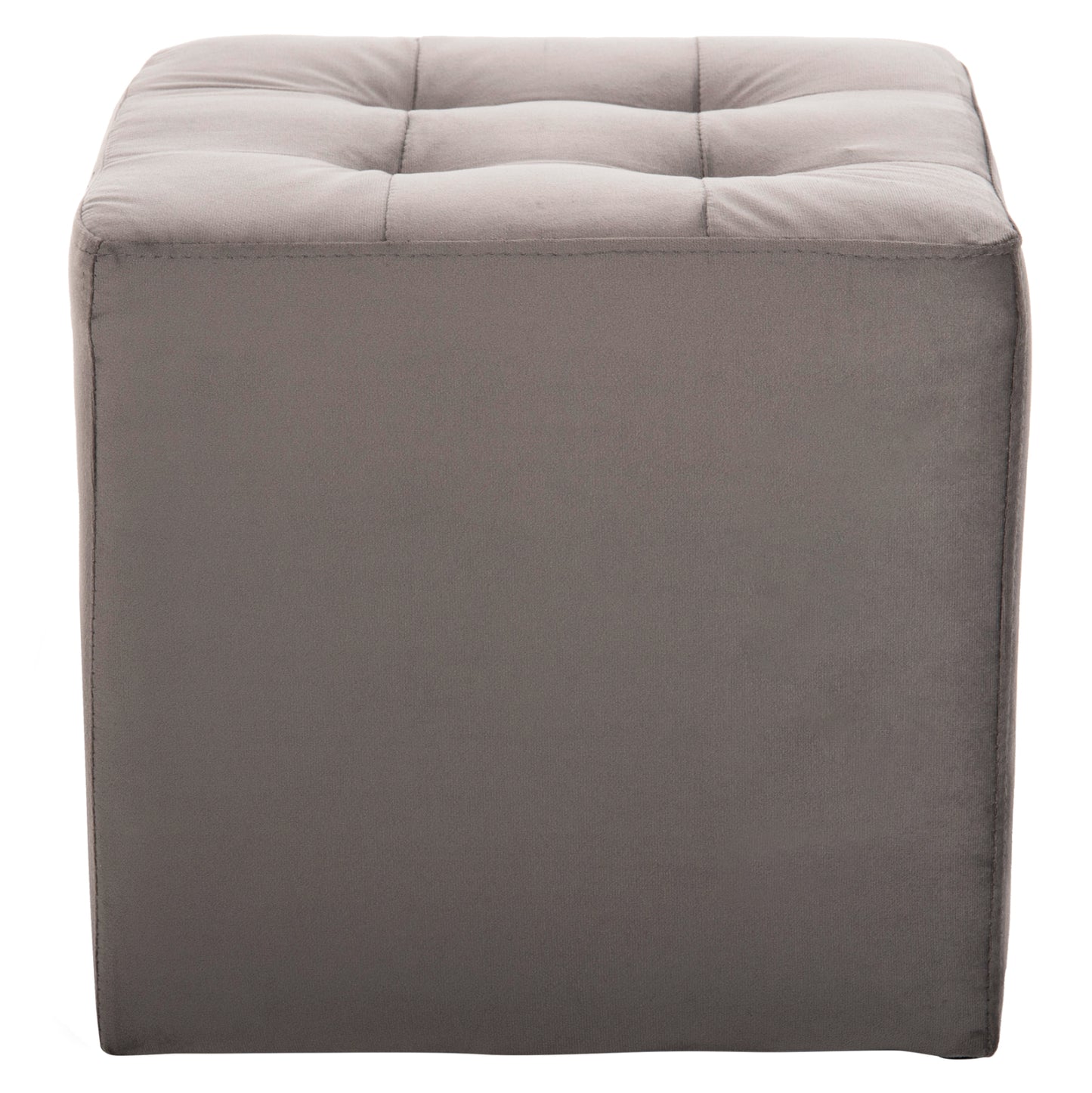 Stool Punk Hm264.11 Grey Velvet 39Χ39Χ36hcm.