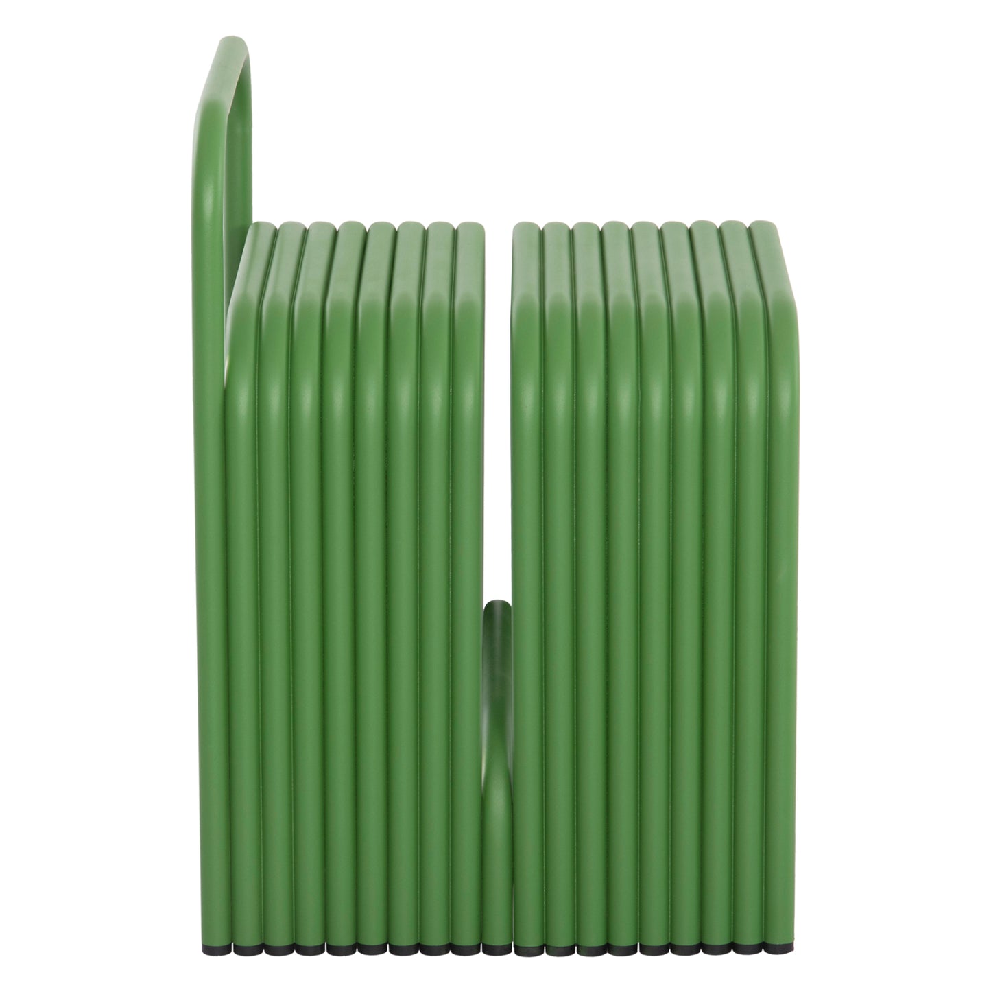 Stool Series Intrepid Hm6326.07 Aluminum In Green Color 40x38x55hcm.