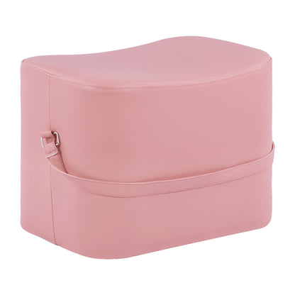 Stool Beate With Pu In Rotten Apple Color Hm8630.02 50x34x35cm