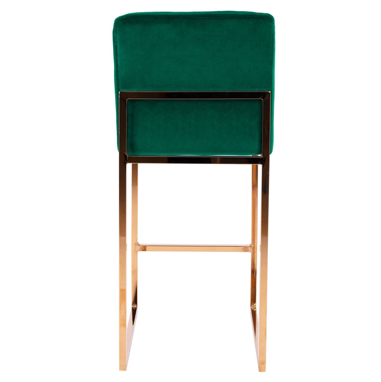 Bar Stool Piper Velvet Cypress & Gold Metallic Frame Hm8525.03 40x49x96 Cm