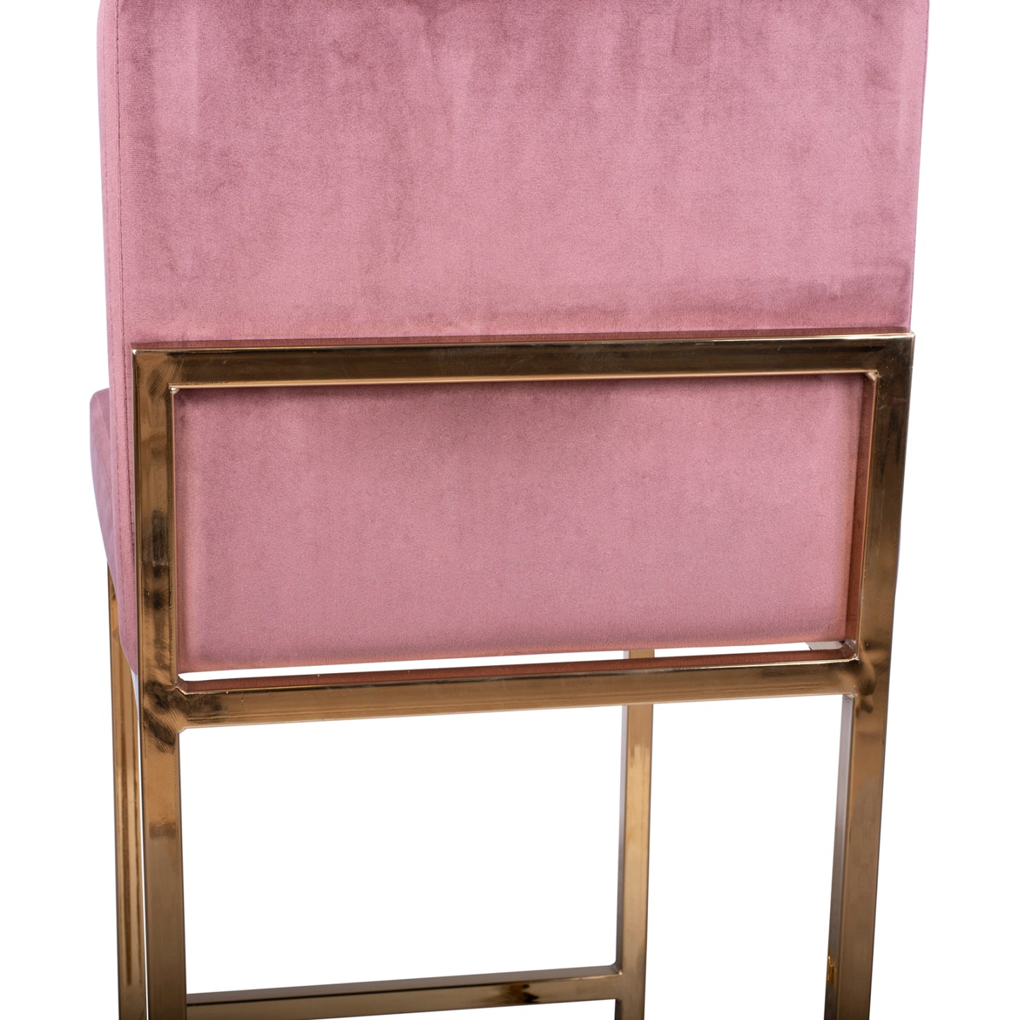 Bar Stool Piper Velvet Rotten Apple & Gold Metallic Frame Hm8525.02 40x49x96 Cm